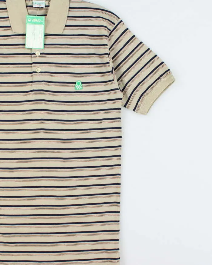 DSWT 1980s Benetton Stripe Polo Shirt - S sold by Rokit product image thumbnail 3