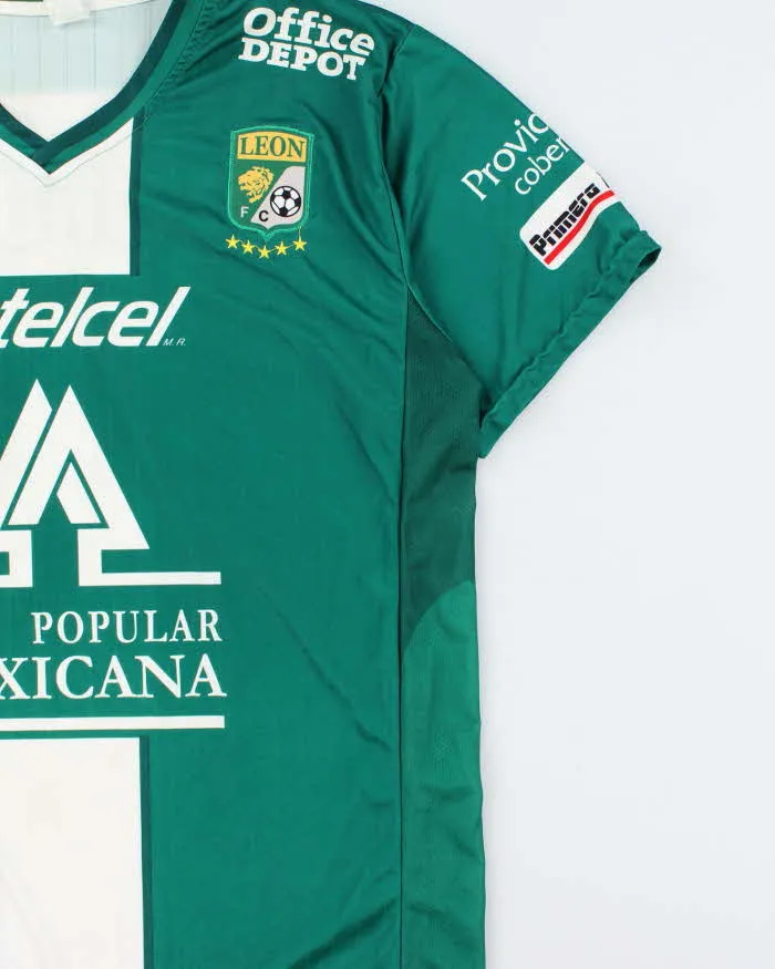 Vintage 2013-14 Club Leon Mexican League Home Football Jersey - L sold by Rokit product image thumbnail 3
