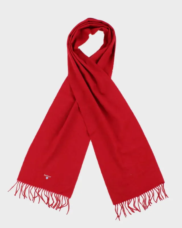 Vintage Barbour Wool Scarf sold by Rokit