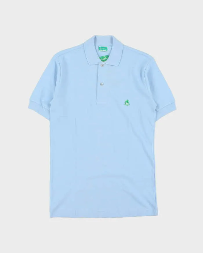 DSWT 1980s Benetton Short Sleeve Polo Shirt - S sold by Rokit