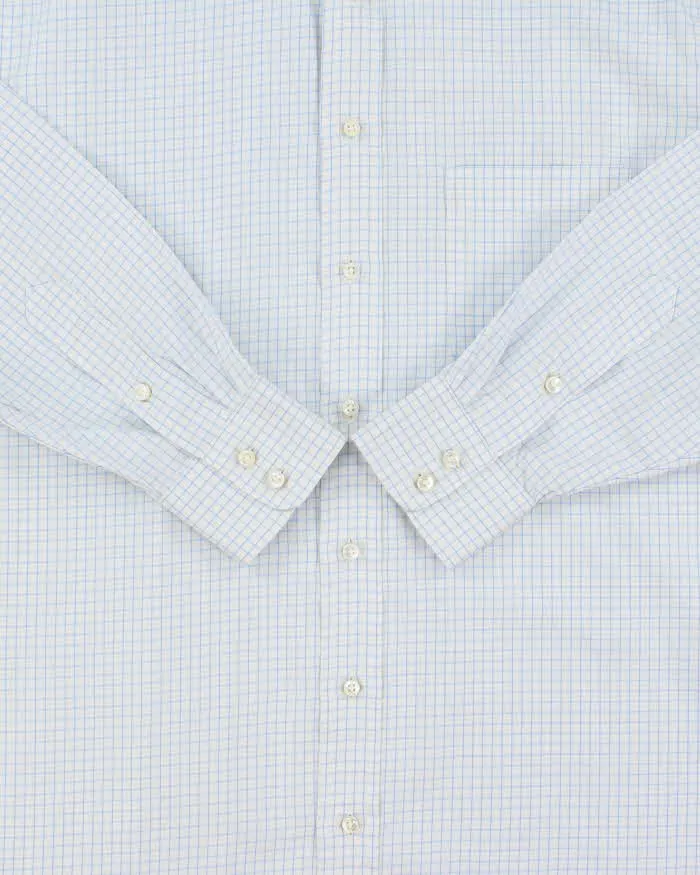 Vintage Y2K 00s Burberry Made In USA Window Pane Check Long Sleeve Shirt - L sold by Rokit product image thumbnail 4