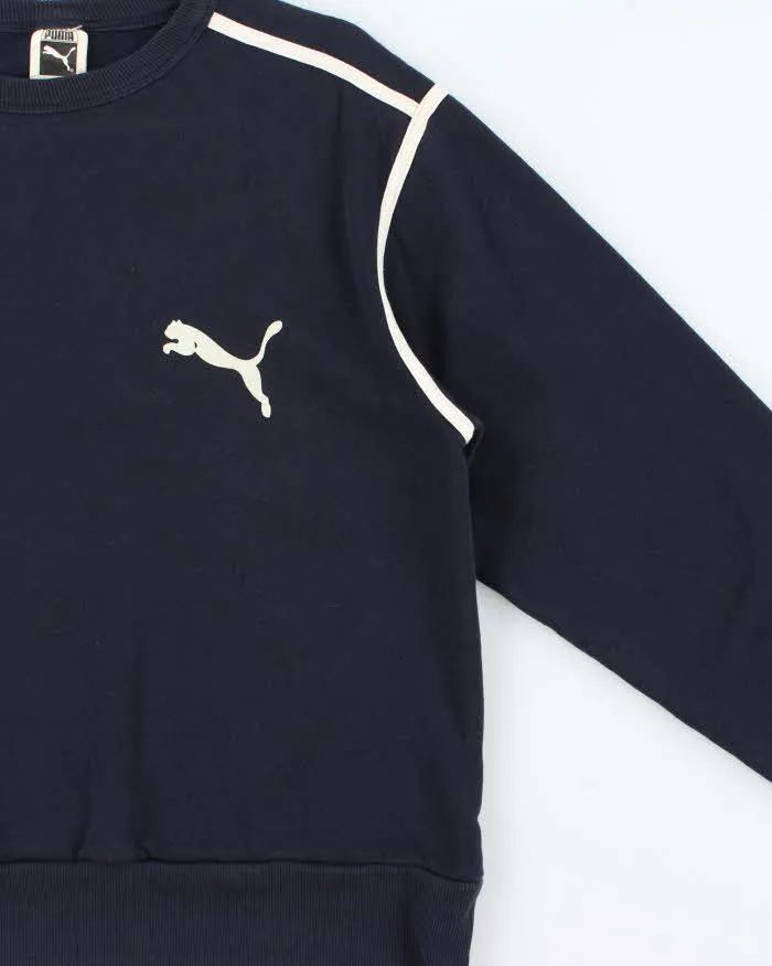 Vintage 1990s Puma 'Edition' Felt Logo Crewneck Sweatshirt - XL sold by Rokit product image thumbnail 3