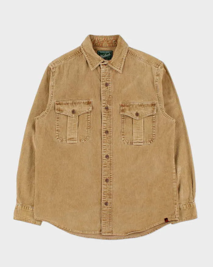 Vintage Y2K 00s Woolrich Heavyweight Long Sleeve Corduroy Hunting Shirt - M sold by Rokit