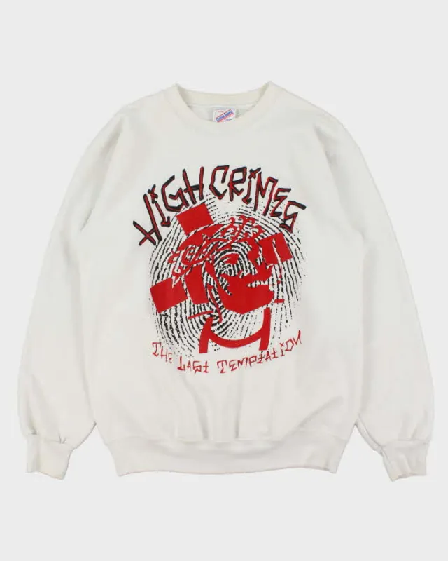 Vintage 1990s United Sports Made In USA Crime Inc. Crewneck Sweatshirt - L sold by Rokit