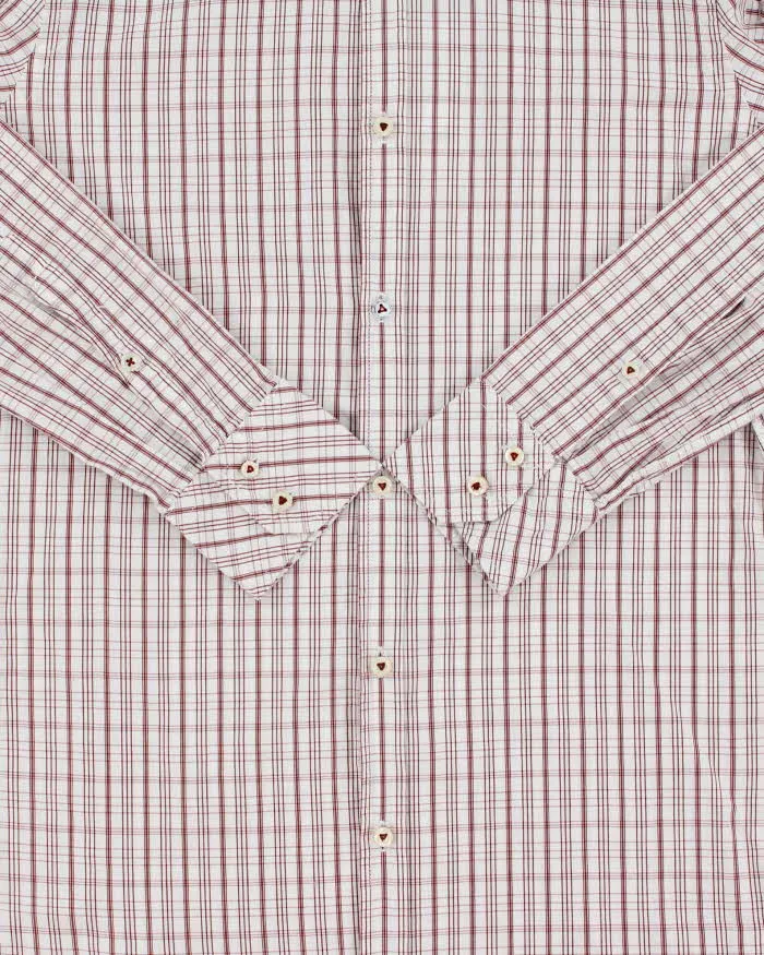 Vintage Y2K 00s Diesel Check Long Sleeve Epaulettes Shirt - S sold by Rokit product image thumbnail 4