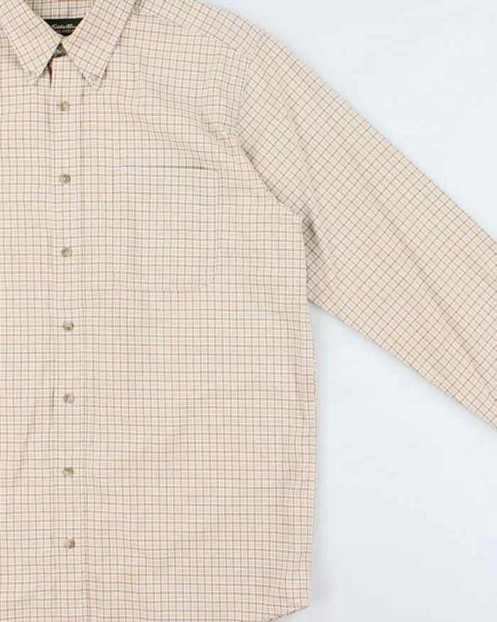 Vintage Eddie Bauer Oversized Check Long Sleeve Shirt - L sold by Rokit product image thumbnail 3
