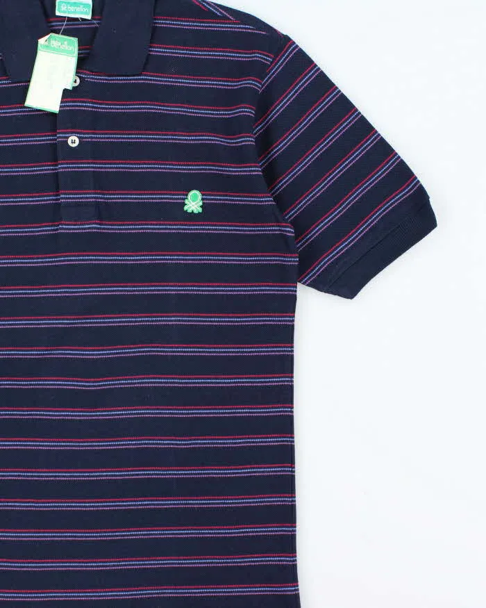 DSWT 1980s Benetton Stripe Polo Shirt - M sold by Rokit product image thumbnail 3