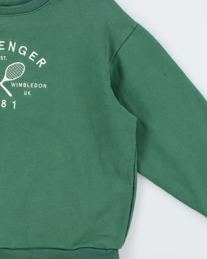 Vintage Y2K 00s Slazenger Embroidered Women's Crewneck Sweatshirt - M sold by Rokit product image thumbnail 3