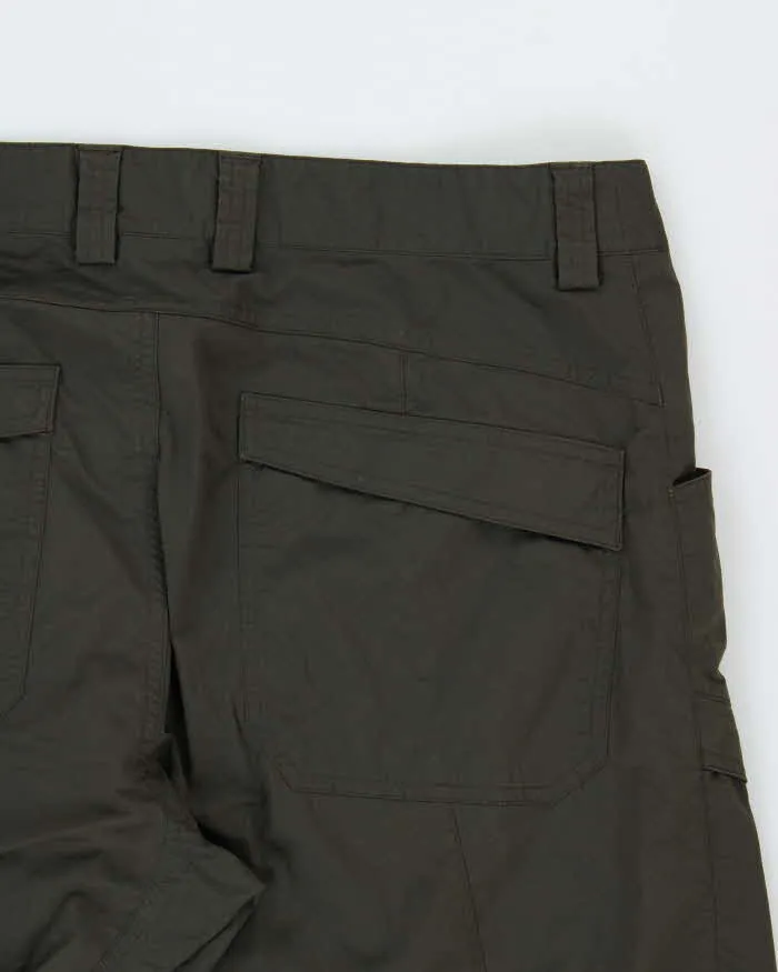 Vintage Y2K 00s Arc'teryx Wide Leg Khaki Cargo Tech Trousers - W36 L32 sold by Rokit product image thumbnail 4