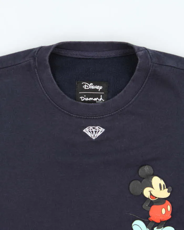 Vintage Disney x Diamond Supply Co. Micky Mouse Crewneck Sweatshirt - S sold by Rokit product image thumbnail 5