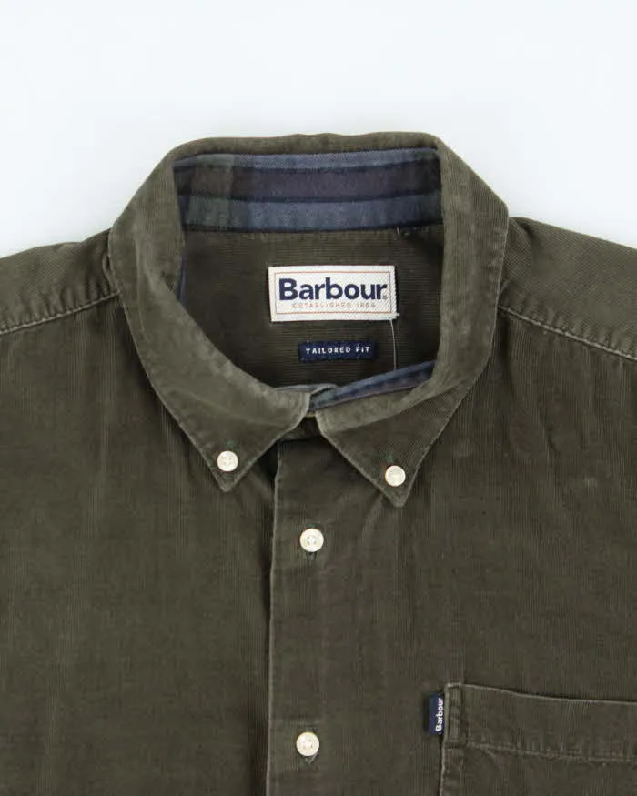 Vintage Barbour Stapleton Morris Tailored Fit Long Sleeve Corduroy Shirt - XL sold by Rokit product image thumbnail 5