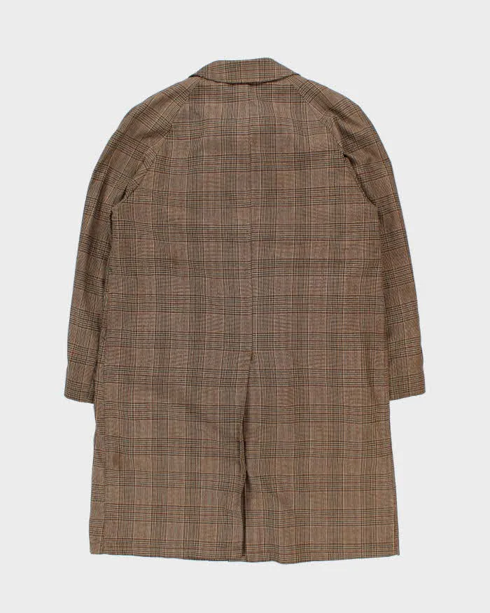 Vintage 1970s London Fog Wool Layer Lined Glen Check Over Coat - L sold by Rokit product image thumbnail 2