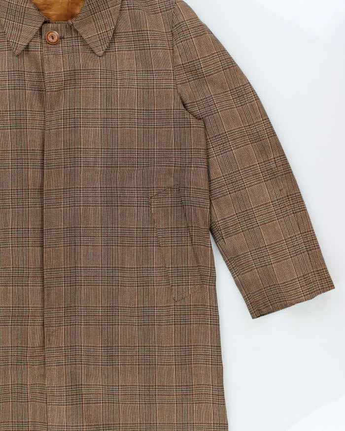 Vintage 1970s London Fog Wool Layer Lined Glen Check Over Coat - L sold by Rokit product image thumbnail 3