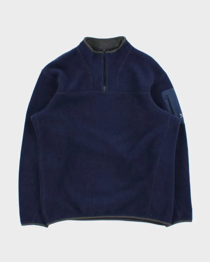 Vintage Y2K 00s Arc'teryx Covert Polartec Quarter-Zip Pullover Fleece - L sold by Rokit