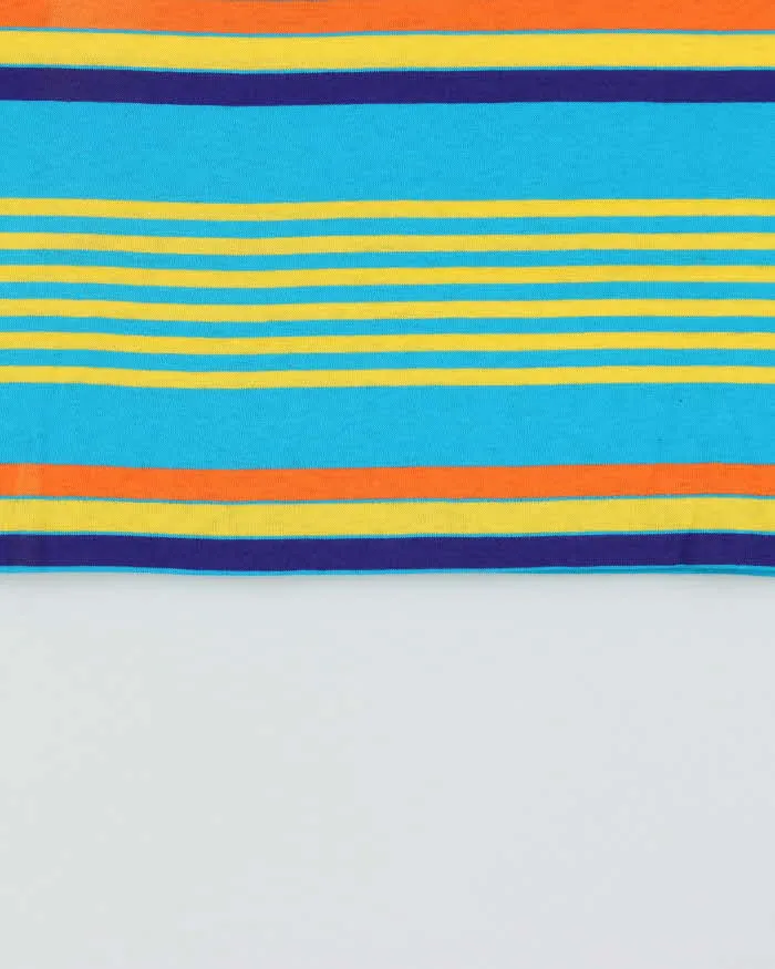 DSWT 1980s Benetton Stripe Polo Shirt - L sold by Rokit product image thumbnail 4