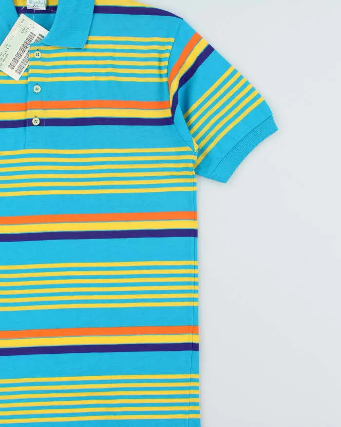 DSWT 1980s Benetton Stripe Polo Shirt - L sold by Rokit product image thumbnail 3