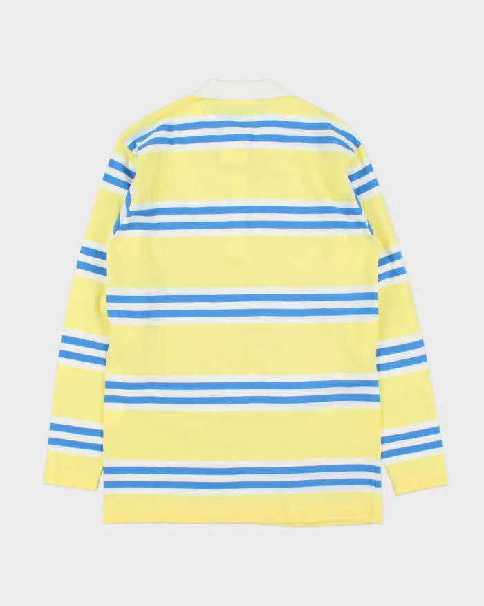 DSWT 1980s Benetton Stripe Long Sleeve Polo Shirt - M sold by Rokit product image thumbnail 2