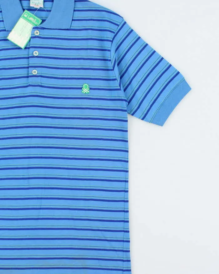 DSWT 1980s Benetton Stripe Polo Shirt - S sold by Rokit product image thumbnail 3