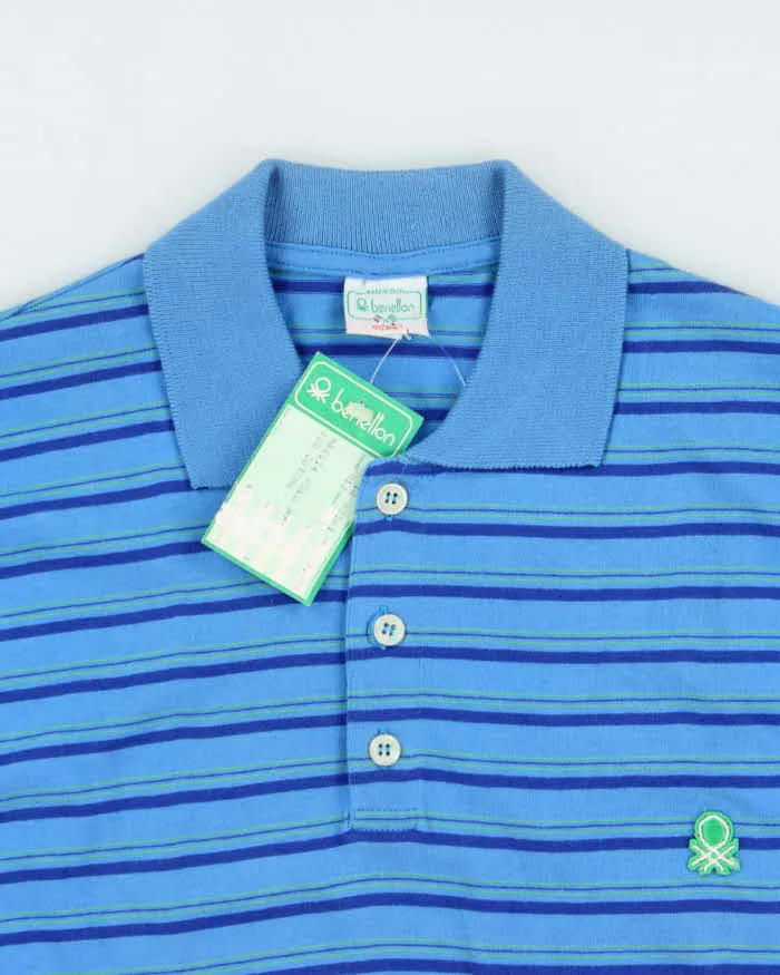 DSWT 1980s Benetton Stripe Polo Shirt - S sold by Rokit product image thumbnail 5