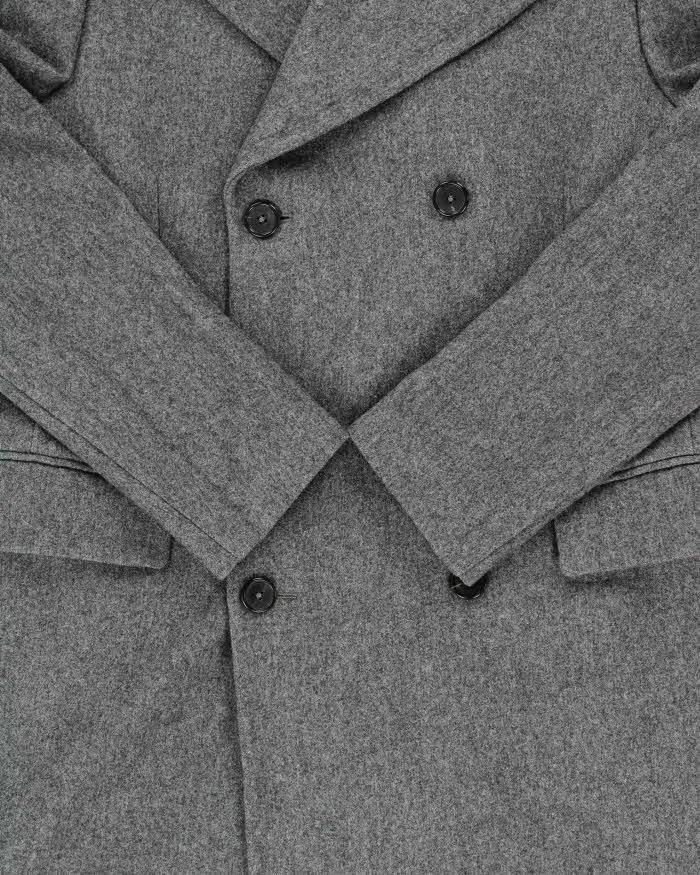 AW2018 Michael Kors Main Line Made In Italy Wool Double Breasted Over Coat - M sold by Rokit product image thumbnail 4