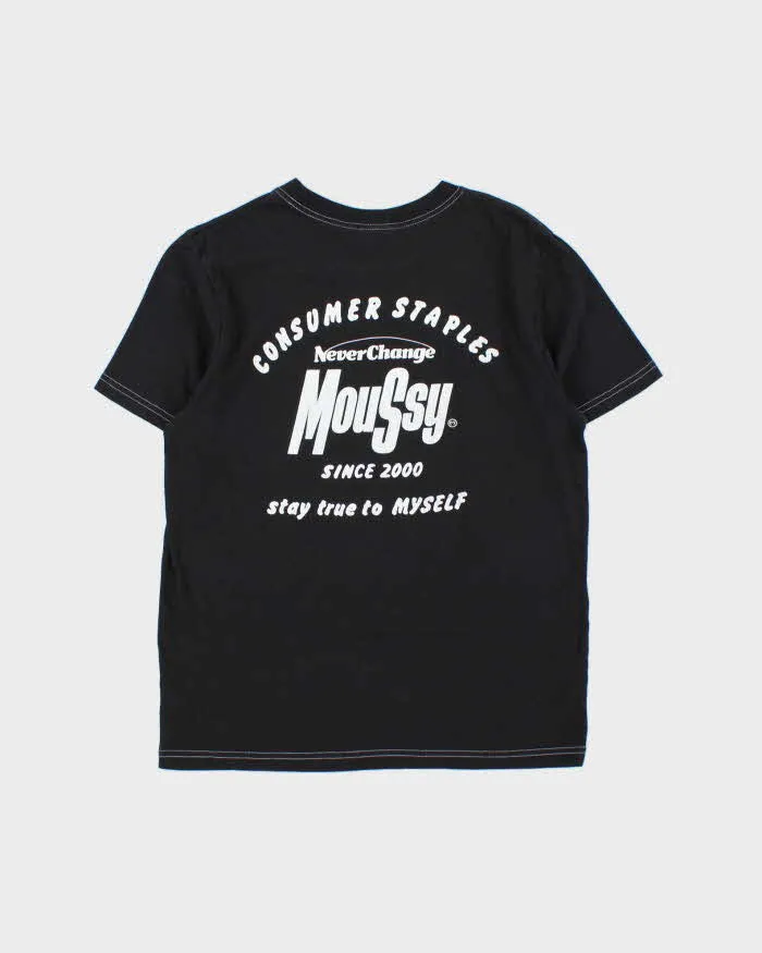 Vintage Moussy Contrast Stitch Crewneck T-Shirt - S sold by Rokit product image thumbnail 2