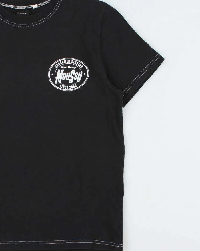 Vintage Moussy Contrast Stitch Crewneck T-Shirt - S sold by Rokit product image thumbnail 3