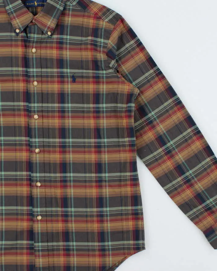Vintage Ralph Lauren Plaid Long Sleeve Shirt - M sold by Rokit product image thumbnail 3