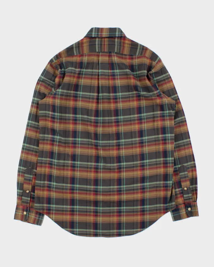 Vintage Ralph Lauren Plaid Long Sleeve Shirt - M sold by Rokit product image thumbnail 2