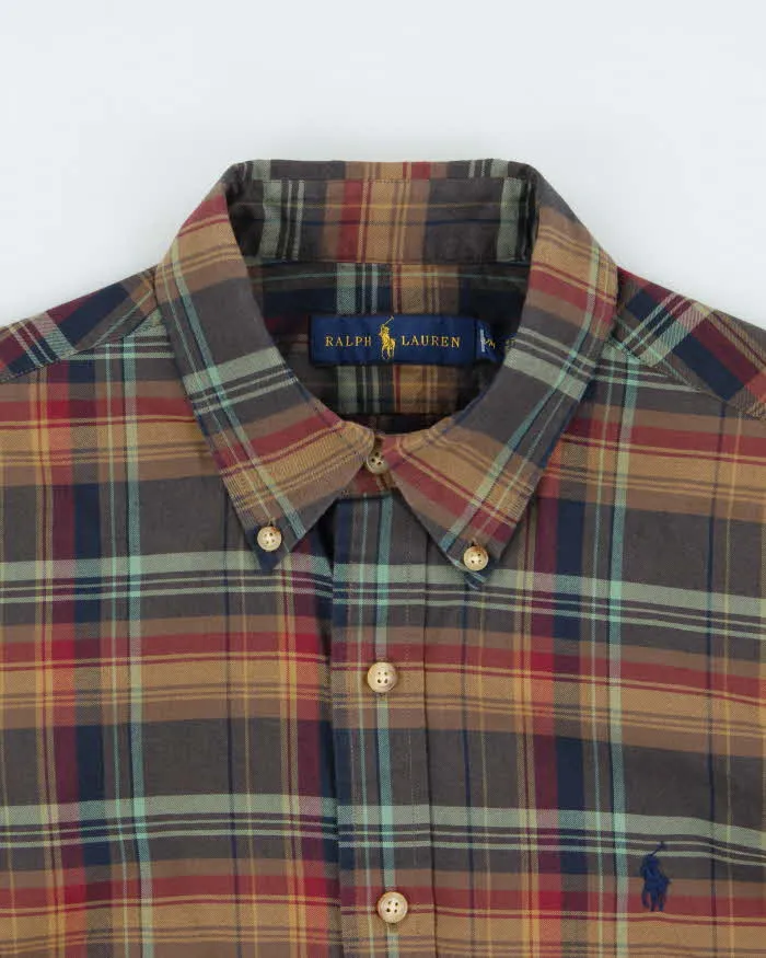 Vintage Ralph Lauren Plaid Long Sleeve Shirt - M sold by Rokit product image thumbnail 5