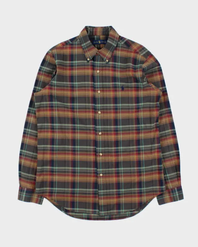 Vintage Ralph Lauren Plaid Long Sleeve Shirt - M made by Ralph Lauren