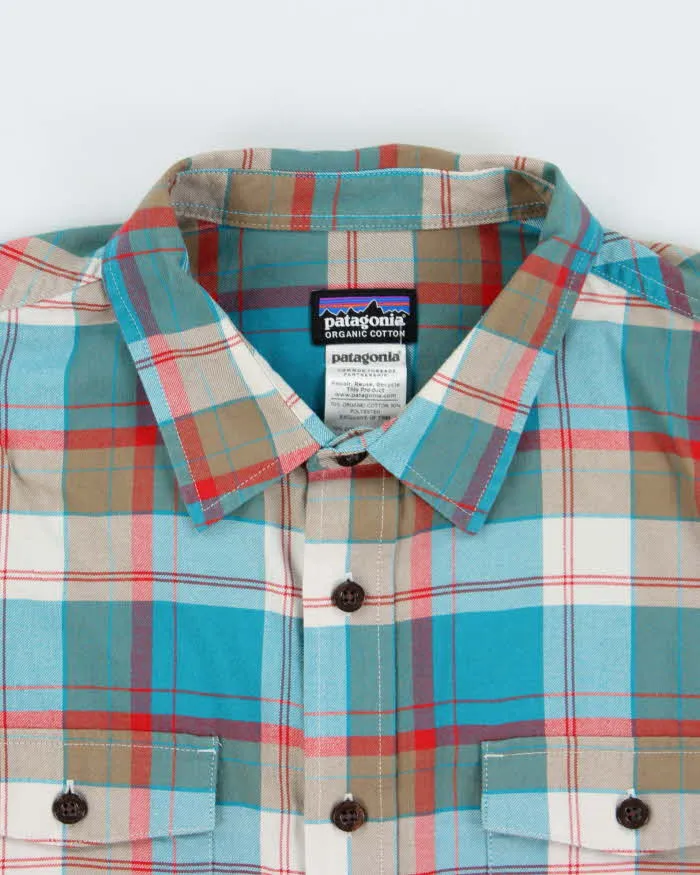Vintage Patagonia Plaid Long Sleeve Flannel Shirt - L sold by Rokit product image thumbnail 5