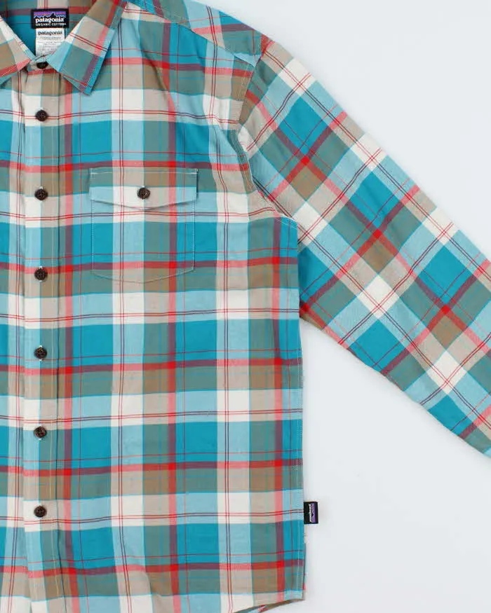 Vintage Patagonia Plaid Long Sleeve Flannel Shirt - L sold by Rokit product image thumbnail 3