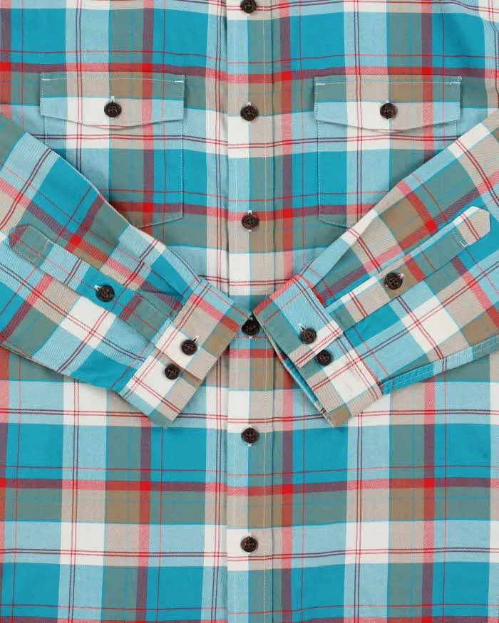 Vintage Patagonia Plaid Long Sleeve Flannel Shirt - L sold by Rokit product image thumbnail 4