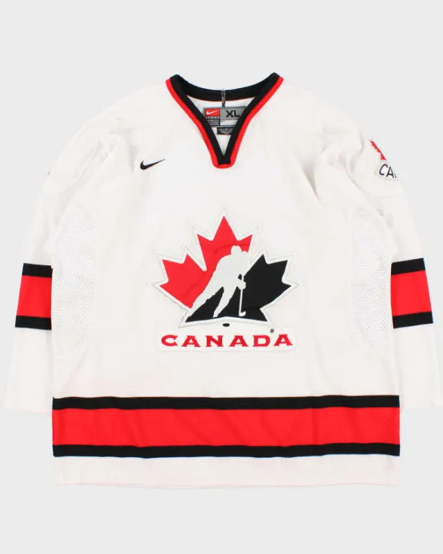 Vintage 2004 World Cup Of Hockey Nike Team Canada Jersey - XL sold by Rokit
