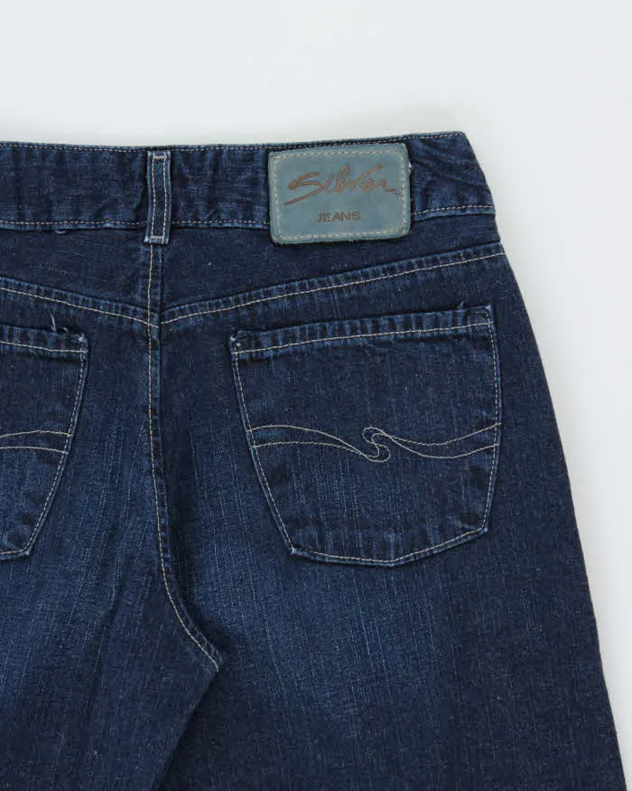 Vintage Silver Wide Flare Leg Jeans - W27 L31 sold by Rokit product image thumbnail 4