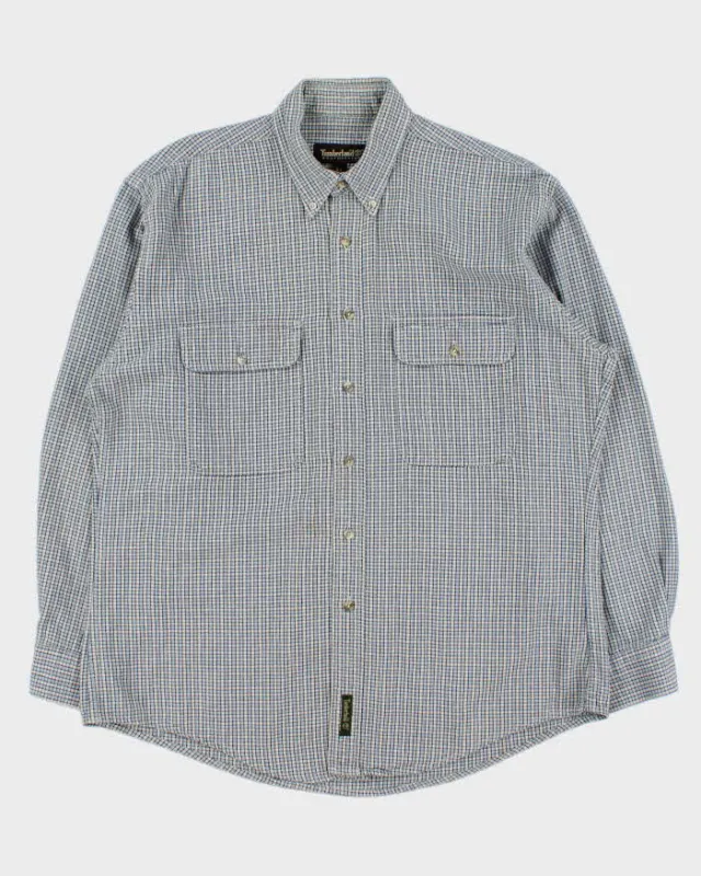 Vintage 1990s Timberland Weathergear Heavyweight Oversized Shirt - M made by Timberland