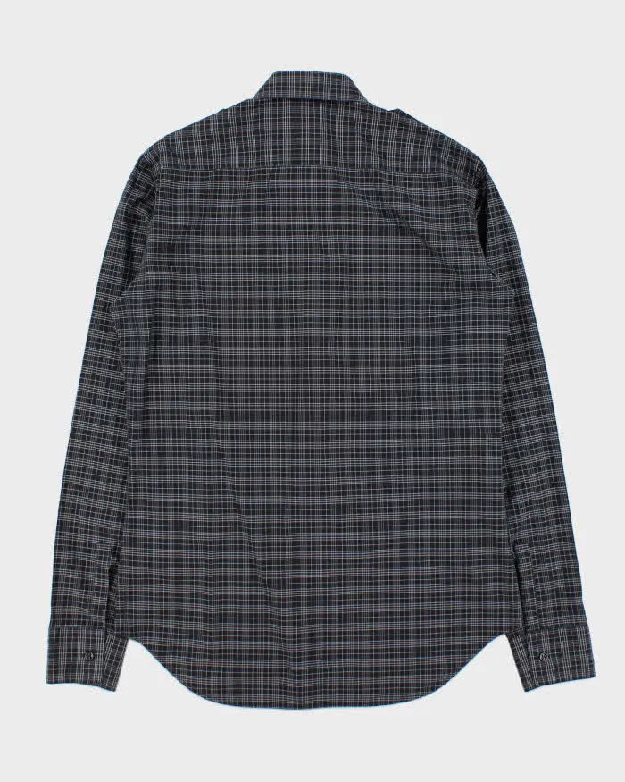 Vintage SS2006 Y2K Dior 'Heidi Slimane' Japanese Exclusive Tartan Epaulette Long Sleeve Shirt - L sold by Rokit product image thumbnail 2