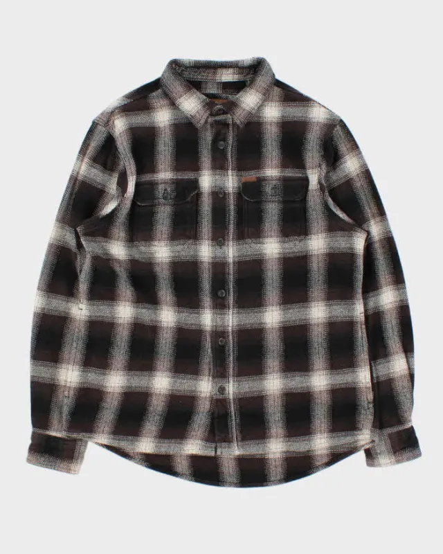 Vintage Orvis Heavyweight Flannel Shirt - L sold by Rokit