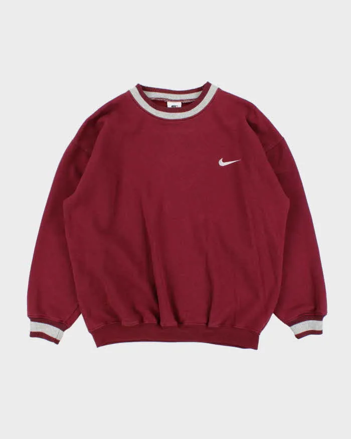 Vintage 1990s Nike Boxy Crewneck Sweatshirt - M sold by Rokit