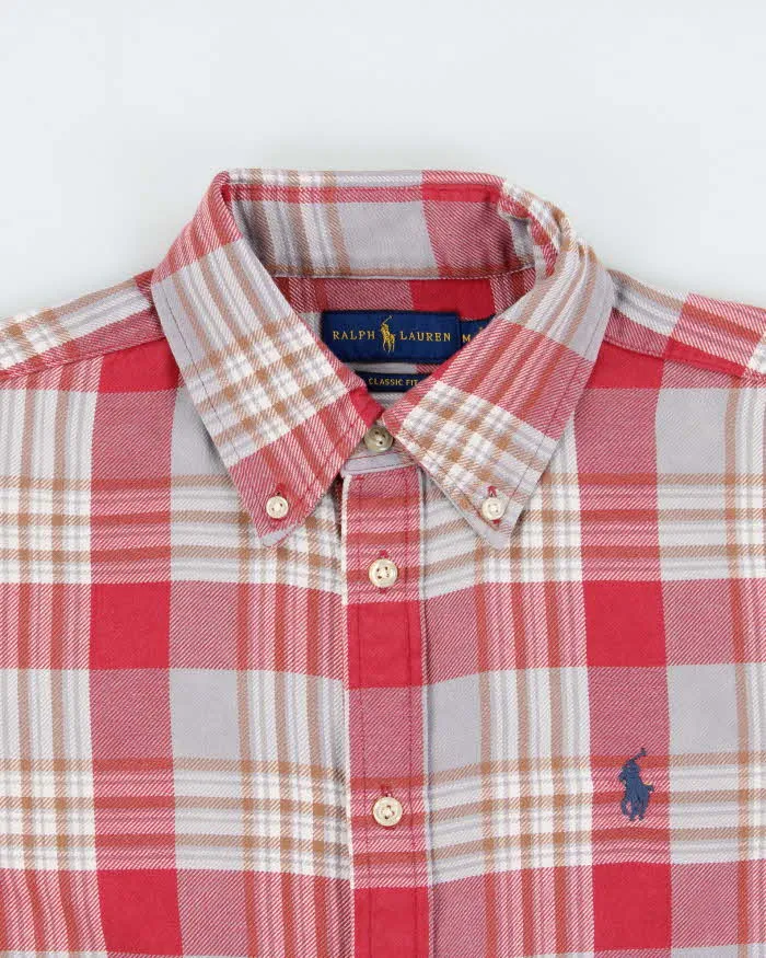 Vintage Ralph Lauren Check Long Sleeve Shirt - M sold by Rokit product image thumbnail 5