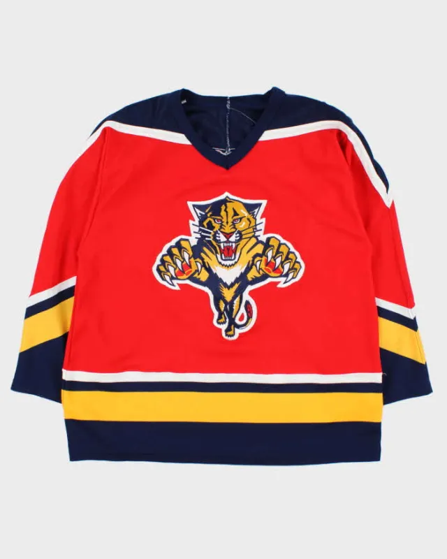 Vintage 1990s CCM Florida Panthers NHL Ice Hockey Jersey - M sold by Rokit