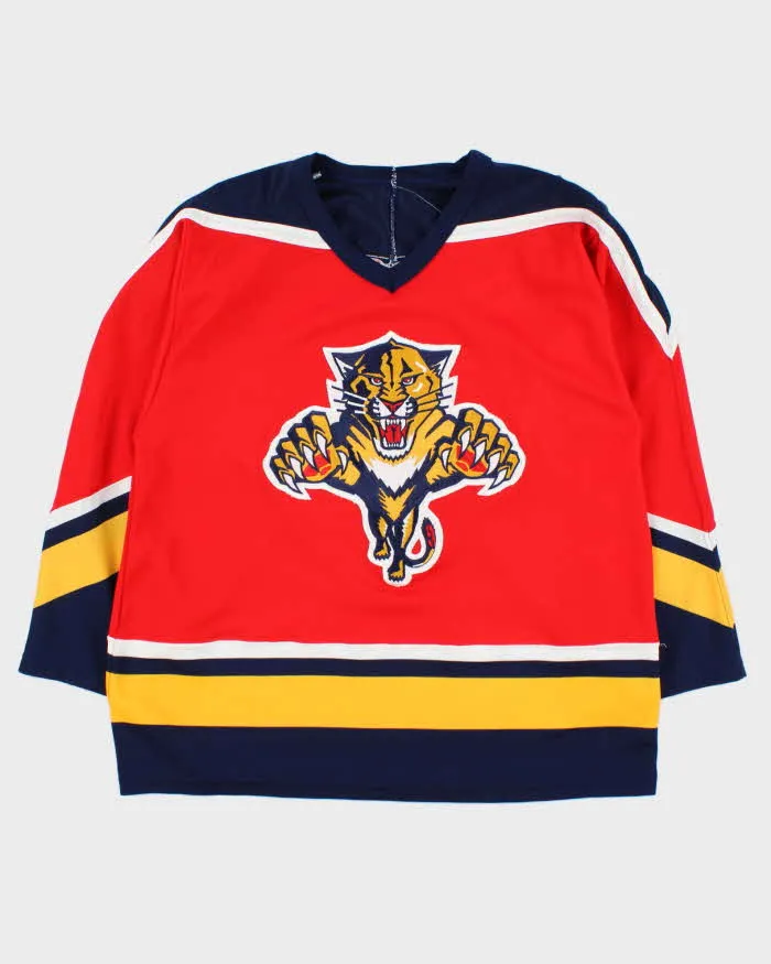 Vintage 1990s CCM Florida Panthers NHL Ice Hockey Jersey - M sold by Rokit