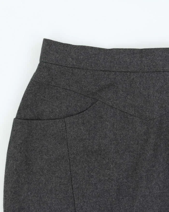 Vintage 1980s JMT Wool Pencil Skirt - XS sold by Rokit product image thumbnail 3
