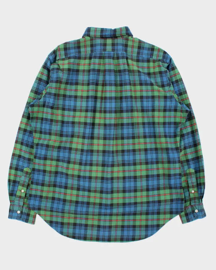 Vintage Y2K 00s Ralph Lauren Heavyweight Plaid Long Sleeve Shirt - L sold by Rokit product image thumbnail 2