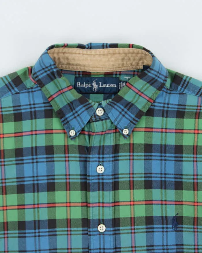 Vintage Y2K 00s Ralph Lauren Heavyweight Plaid Long Sleeve Shirt - L sold by Rokit product image thumbnail 5