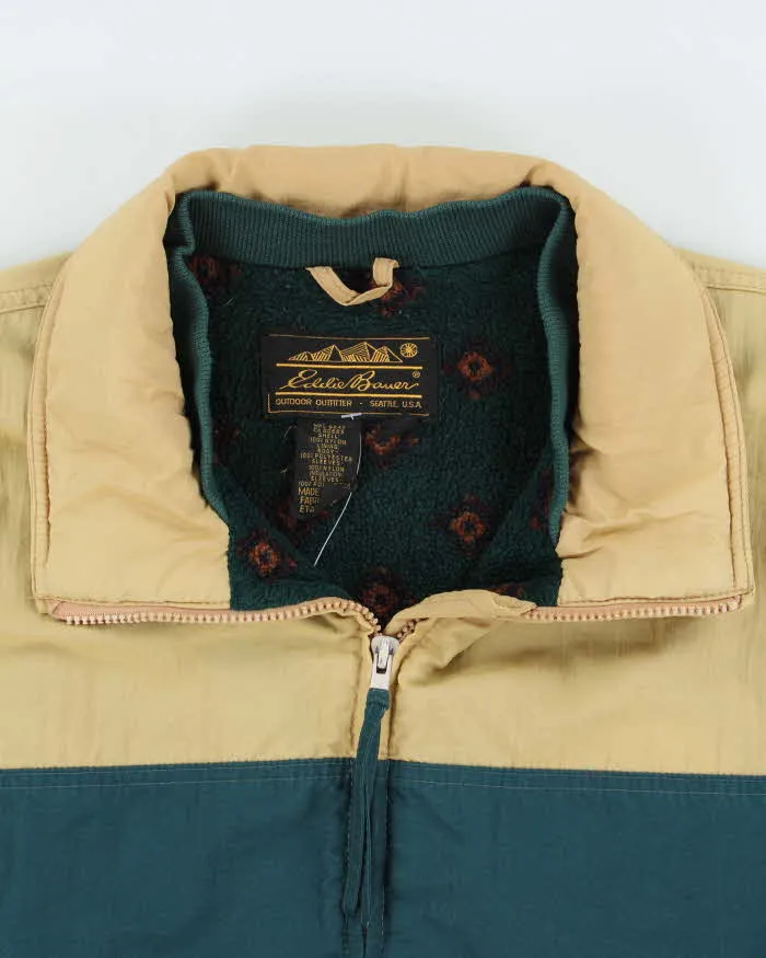 Vintage 1990s Eddie Bauer Made In USA Fleece Lined Shell Jacket - L sold by Rokit product image thumbnail 5