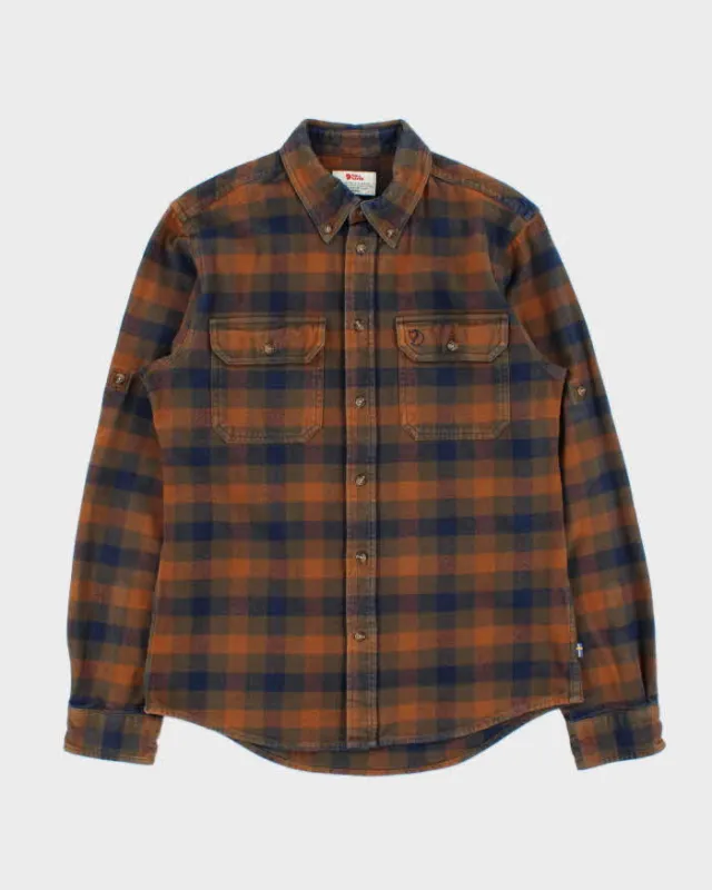 Vintage Fjall Raven Slim Fit Flannel Shirt - M sold by Rokit