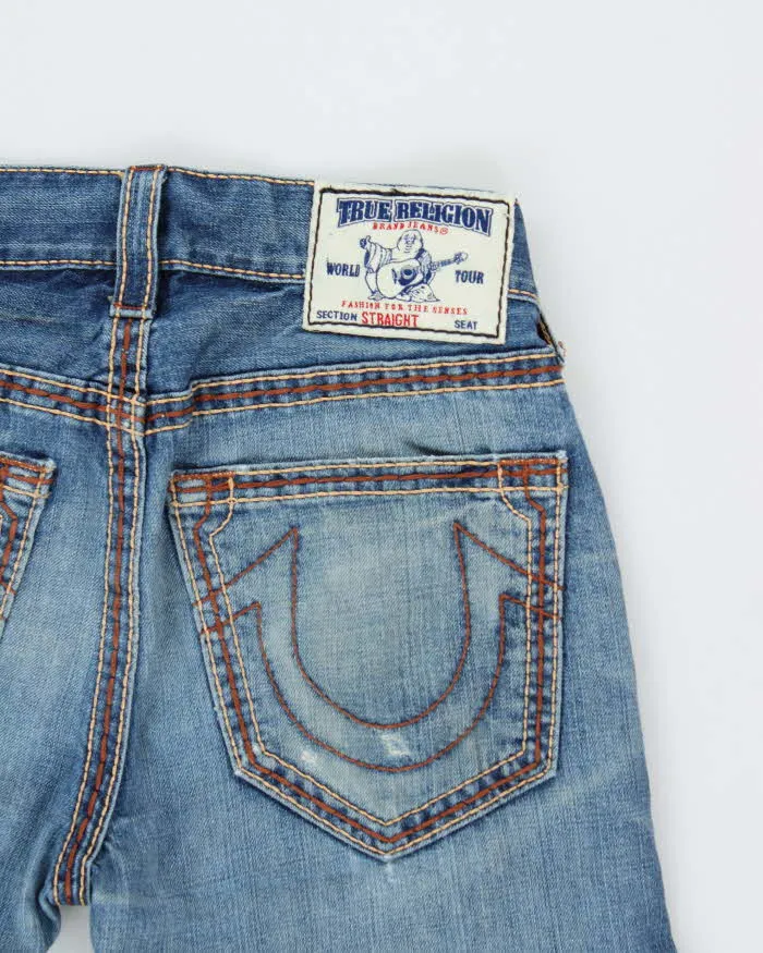 Vintage Y2K 00s True Religion Made In USA Straight Leg Denim Jeans - W32 L30 sold by Rokit product image thumbnail 5