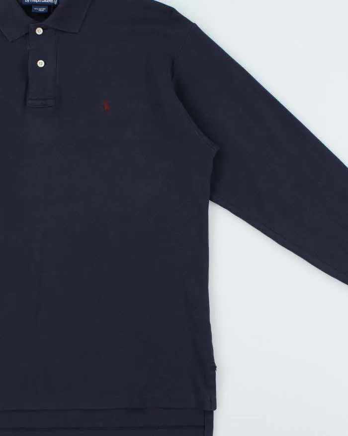 Vintage 1990s Polo Ralph Lauren Long Sleeve Polo Shirt - M sold by Rokit product image thumbnail 3