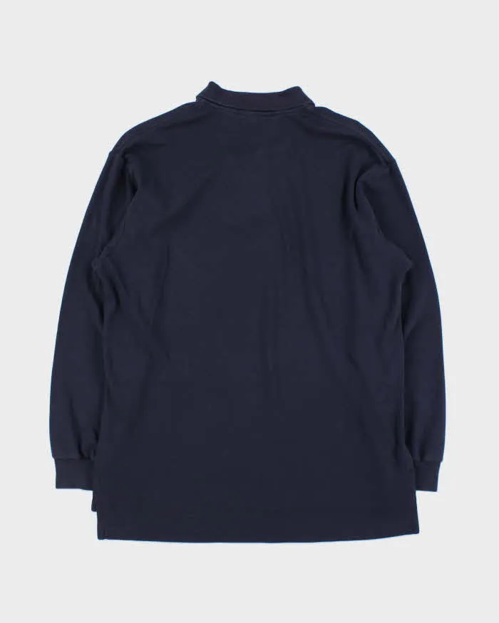 Vintage 1990s Polo Ralph Lauren Long Sleeve Polo Shirt - M sold by Rokit product image thumbnail 2